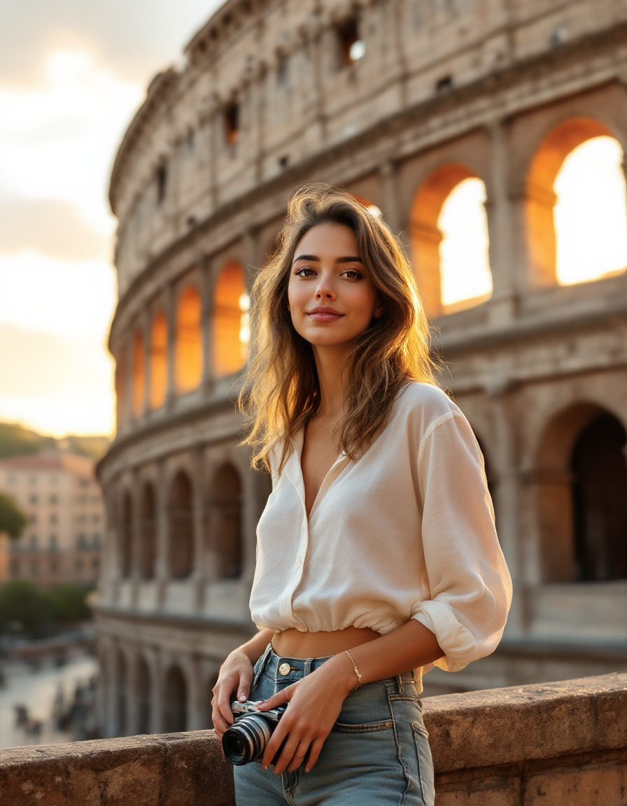Travel creator in Rome